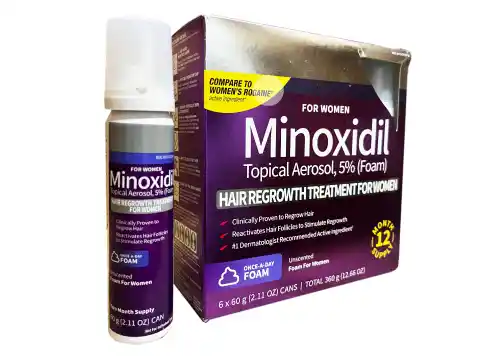 Minoxidil Kirkland Foam para mujer - Unidad Minoxidil Kirkland Foam para mujer - Unidad